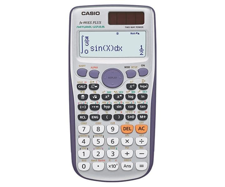 Scientific Calculator FX-991ES Plus – 417 Functions - Multicolor