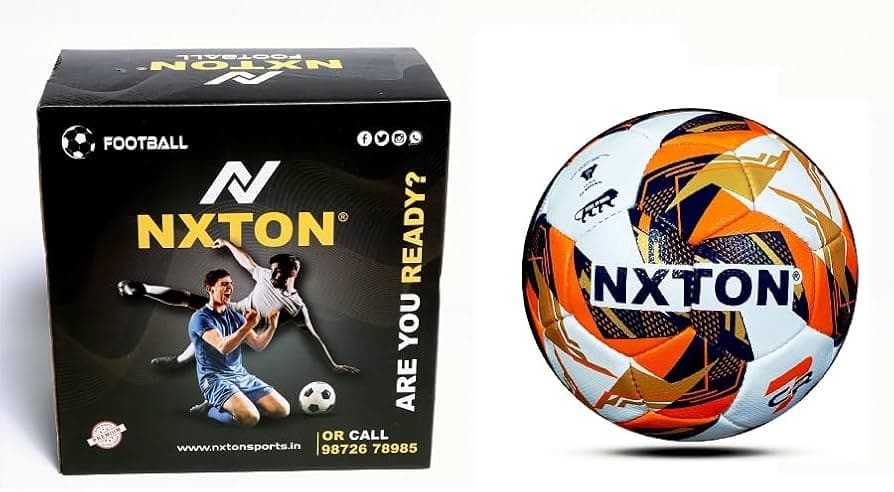 NXTON CR7 Football – Size 5 Hand-Sewn PU Ball