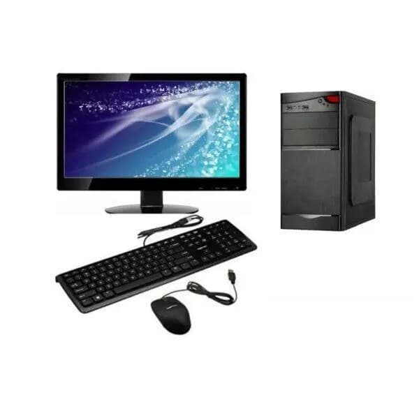 Desktop Gaming Computer Set i5 12th Gen | 4GB Graphics Card | 512GB SSD | 8GB RAM | 19 Inch Monitor