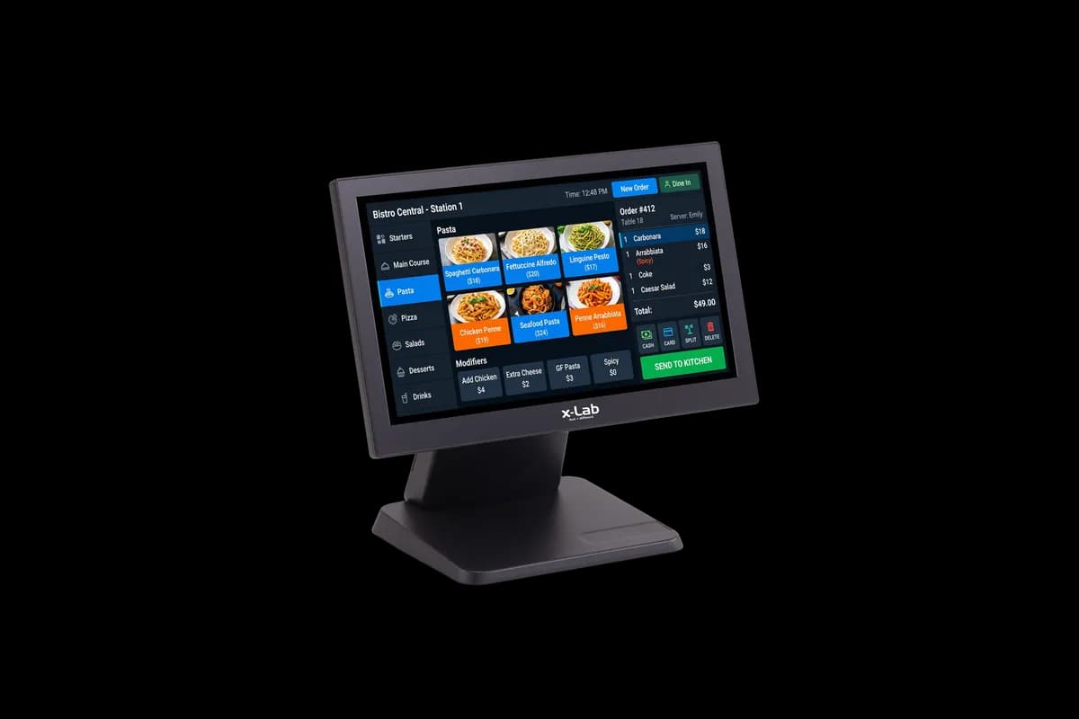 X-Lab XL-PT156S POS Terminal Single Display 15.6" LCD Touch Screen, i5, Black