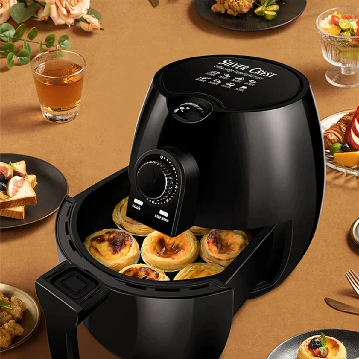 Silver Crest Air Fryer - 5.8L Extra Large Capacity