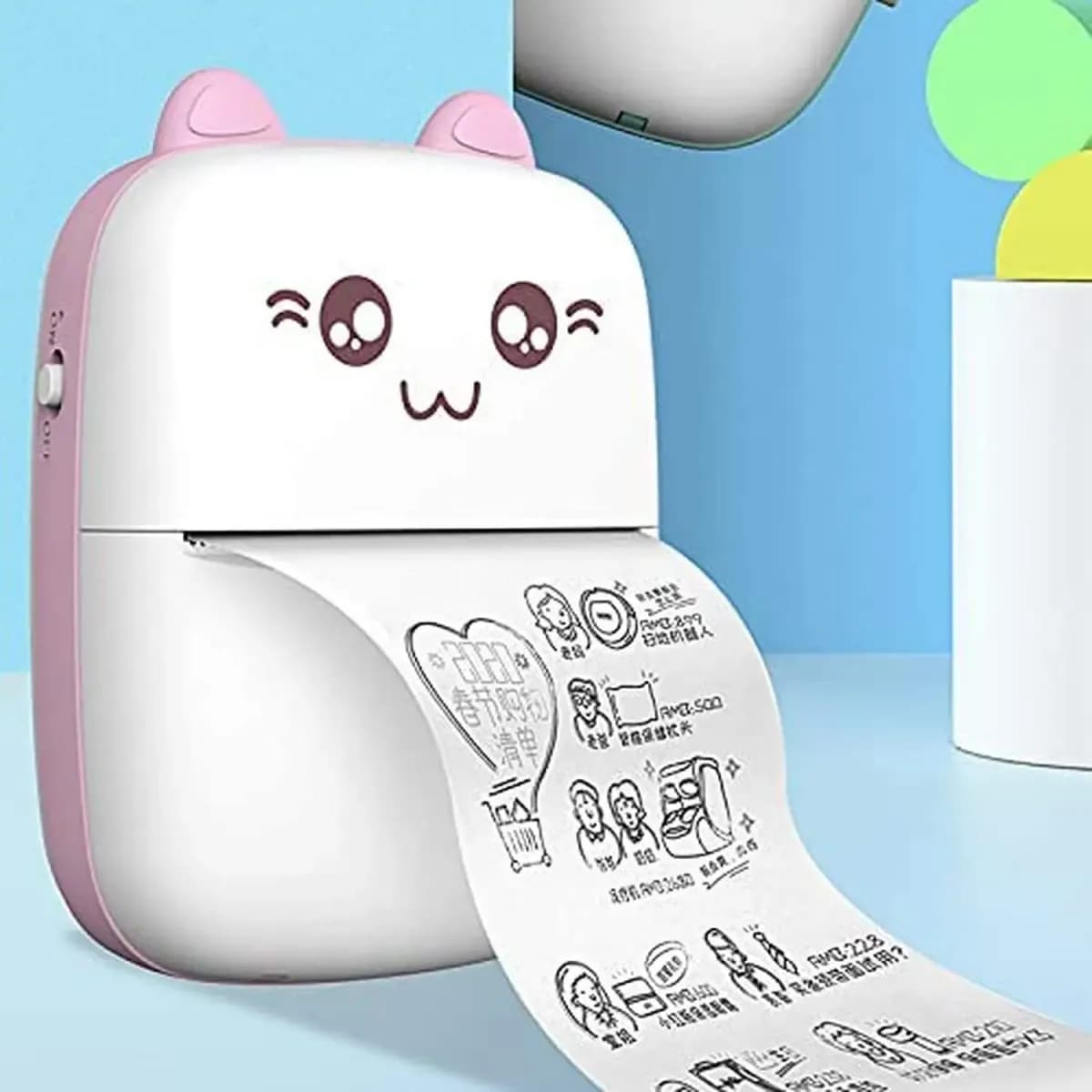 Mini Portable Pocket Printer - Multicolor