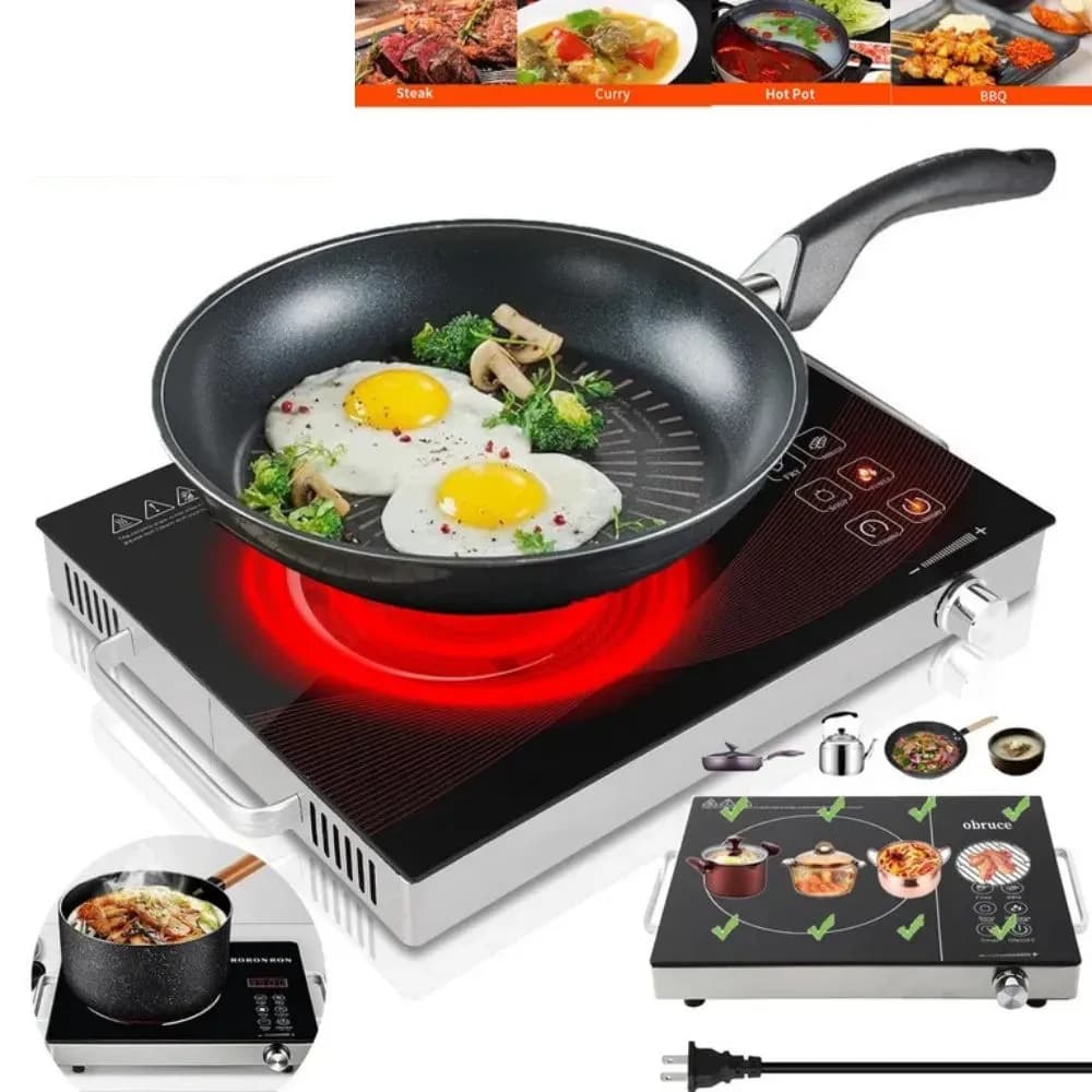 2200W Infrared Hot Plate - Multicolor