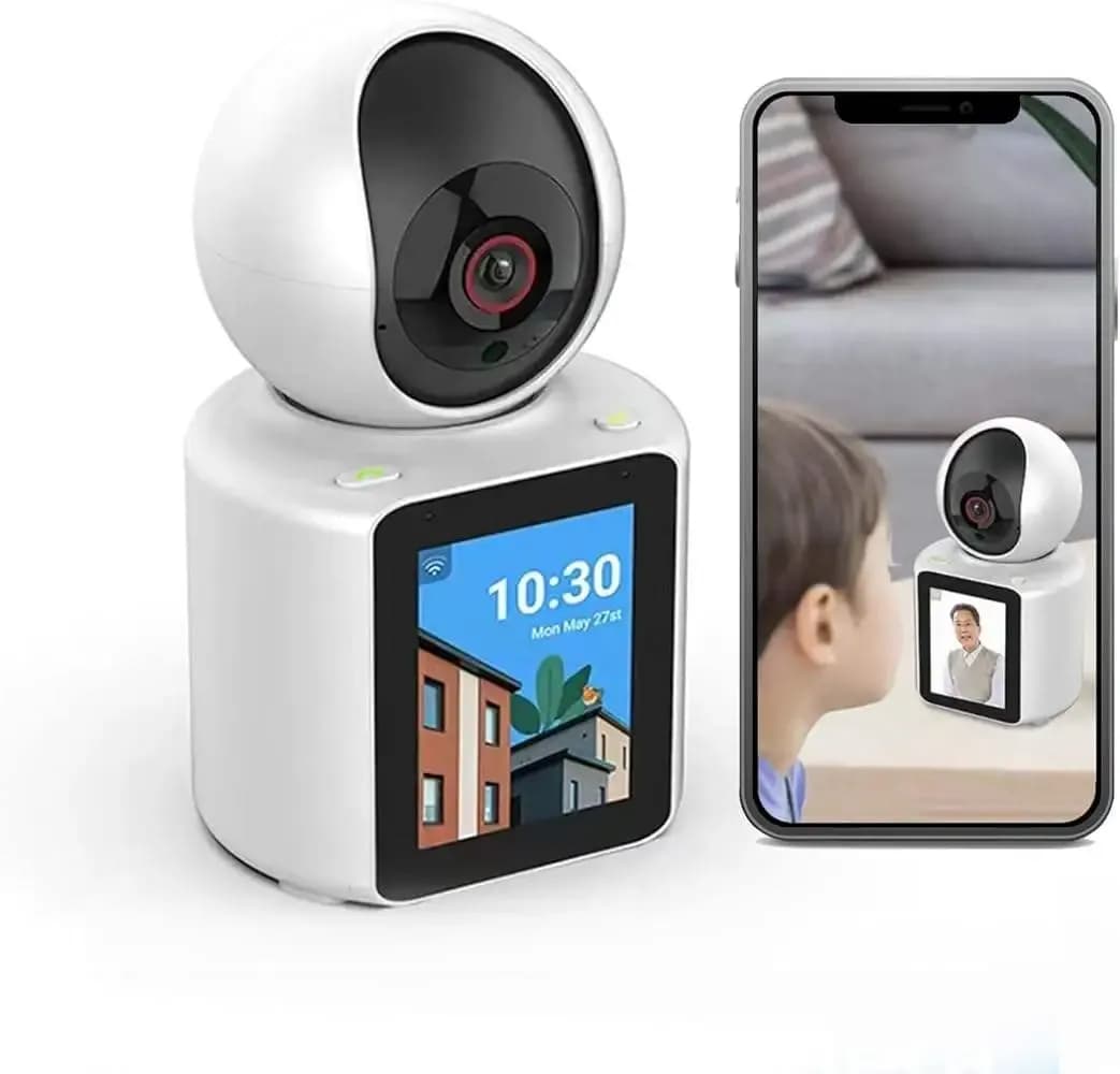 Two-Way Video Calling WiFi Camera - Multicolor
