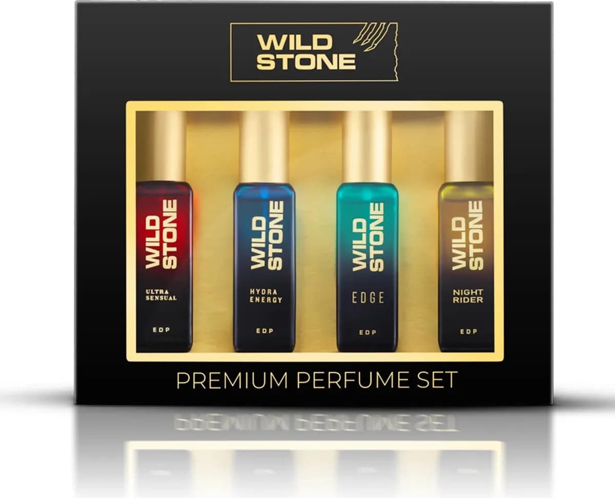 Wildstone Perfume Gift Set For Men 4x20ml