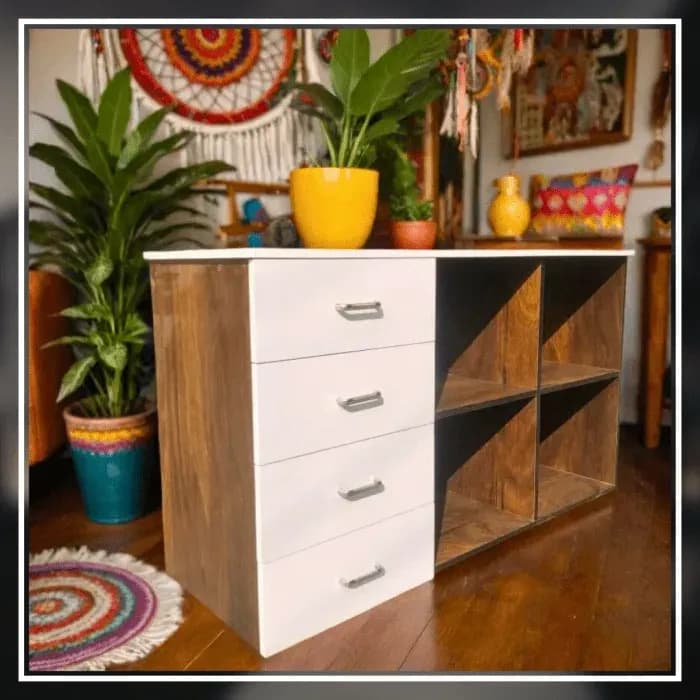 Rack And Roll Modern Home Office Storage - Brown