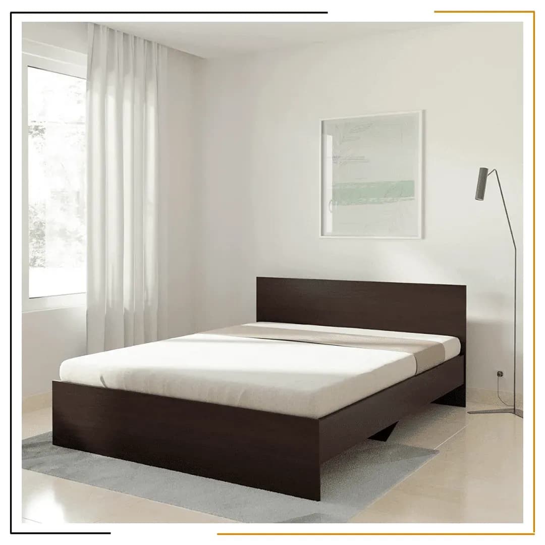 Everest Rest Modern Bed Queen Size Handmade
