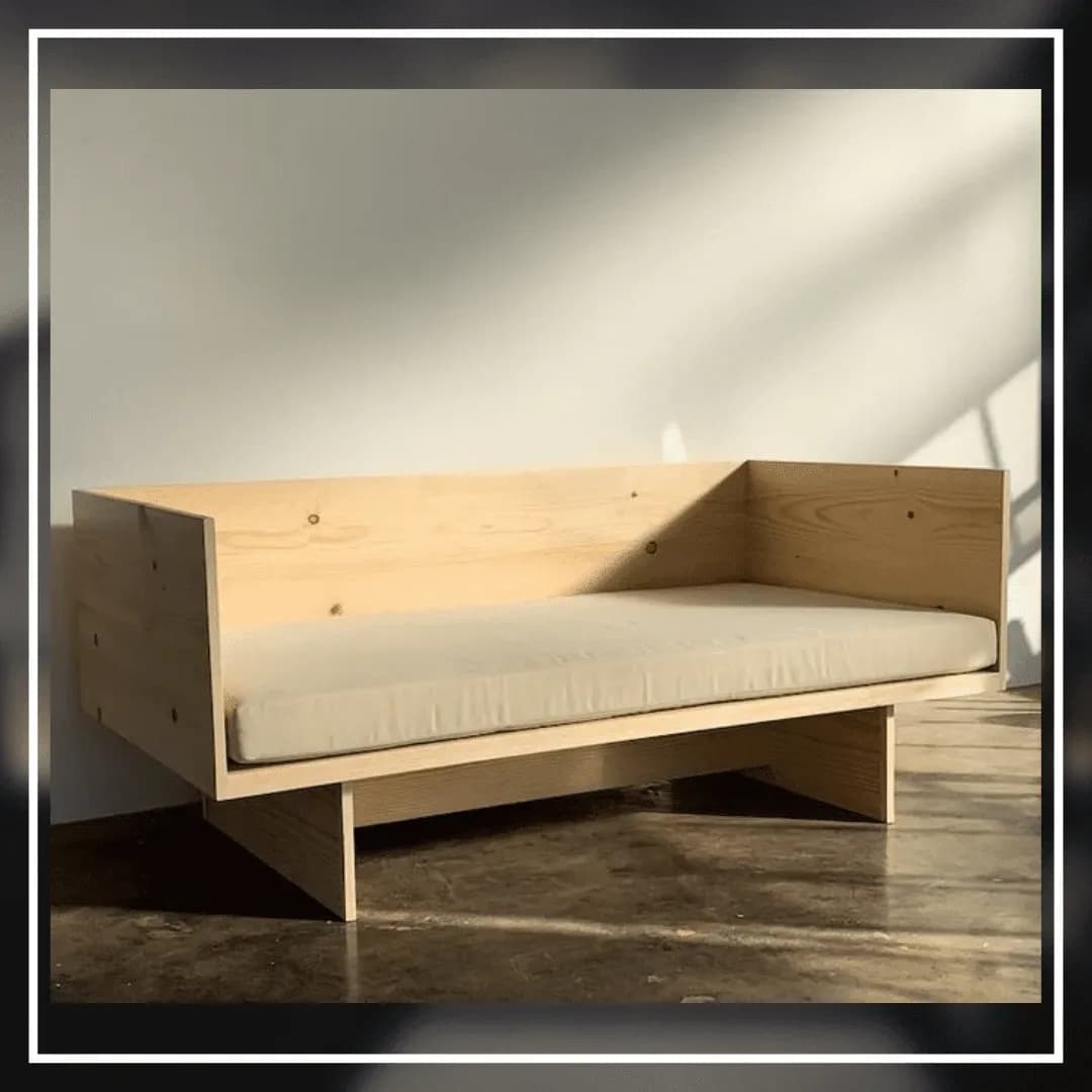 CozyDaybed Modern Handcrafted Daybed Made From Premium American Pine Wood Made In Nepal