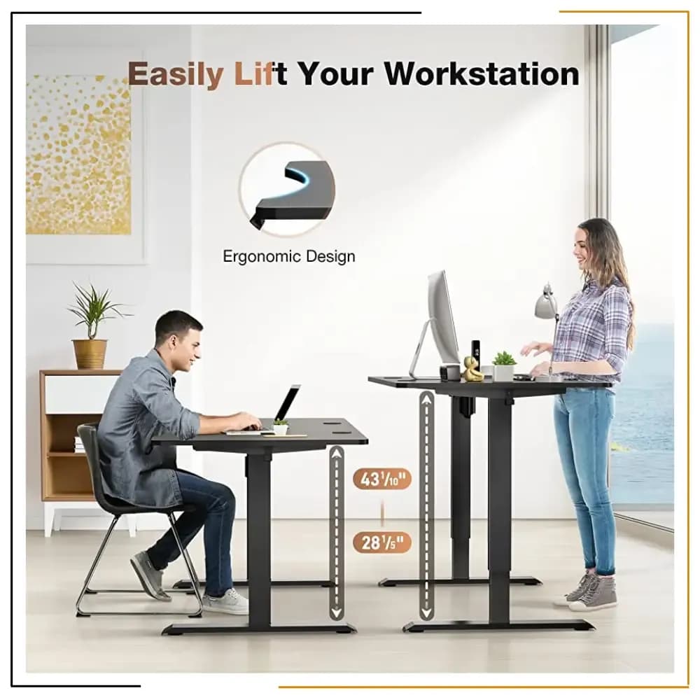 Miracles Height Adjustable Desk Ergonomic Standing Desk