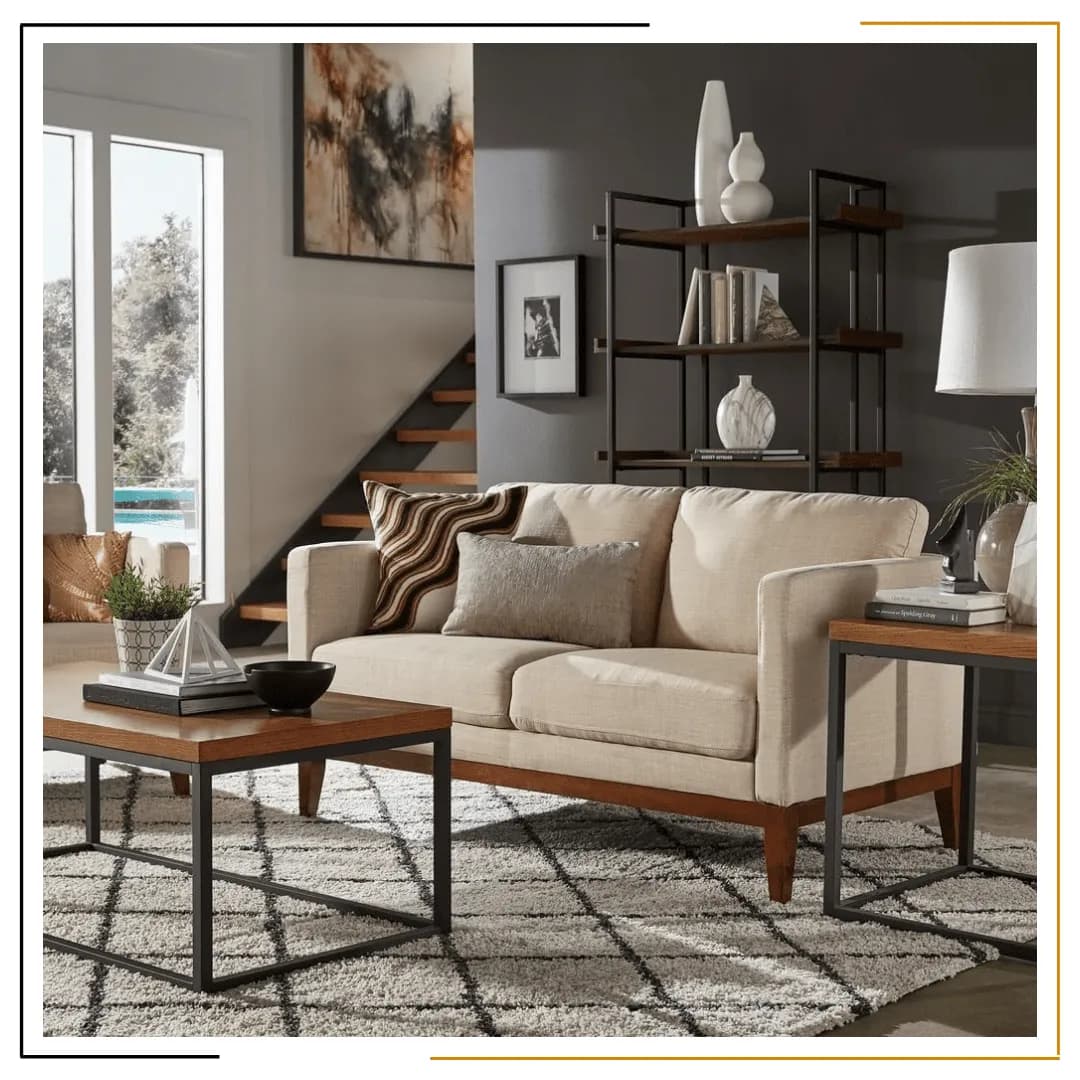 Comfort Couch Upholstered Sofa Handmade