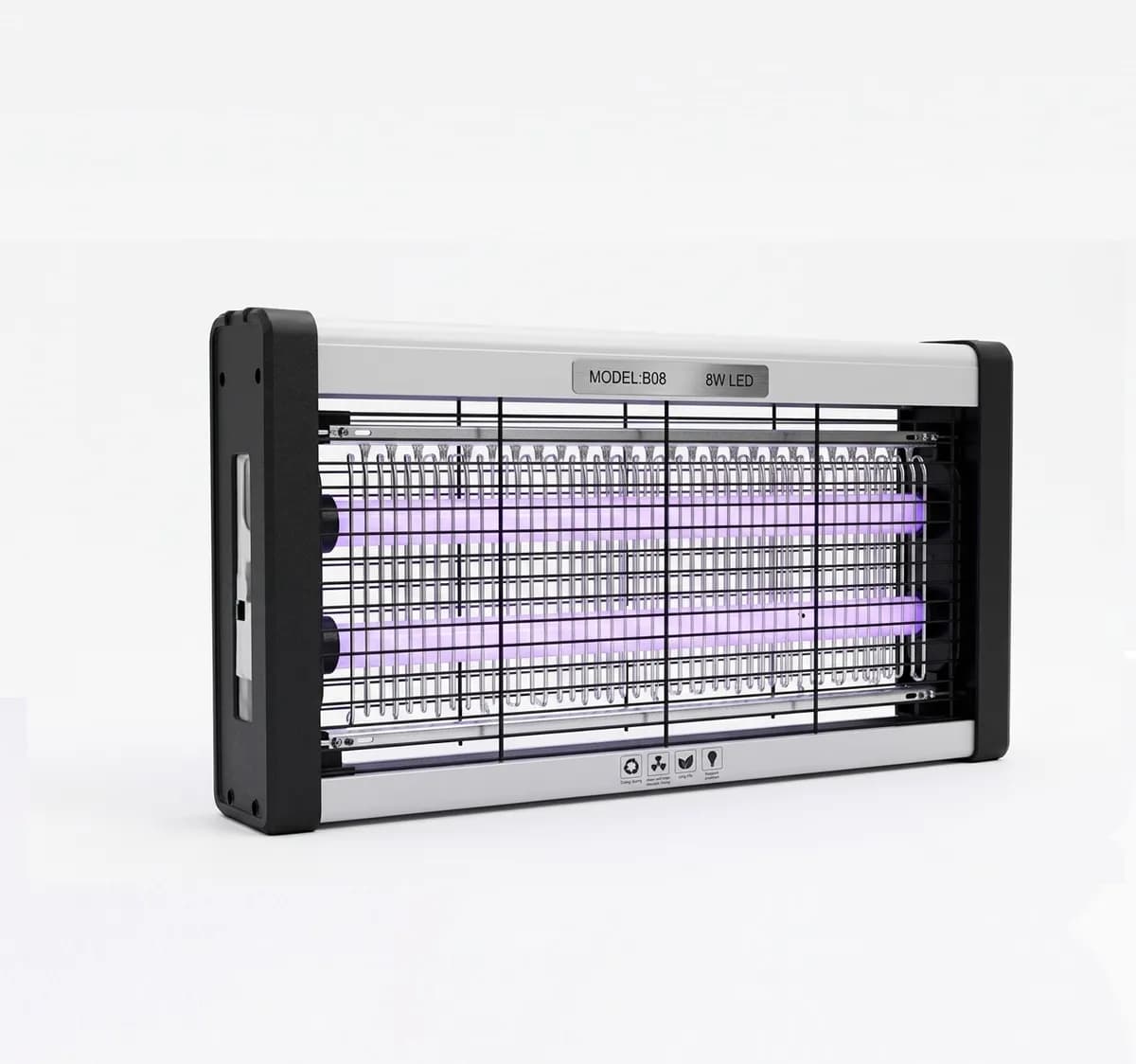 B08 LED Mosquito & Fly Trap – 8W Energy-Saving Insect Zapper