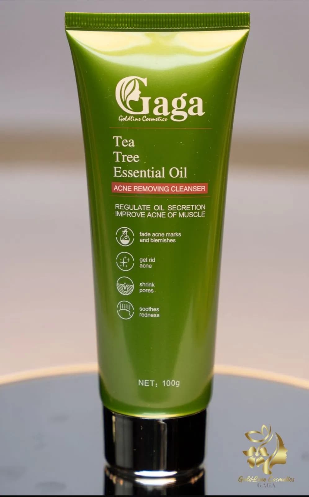 Gaga Goldline Cosmetics Tea Tree Facewash - 100g