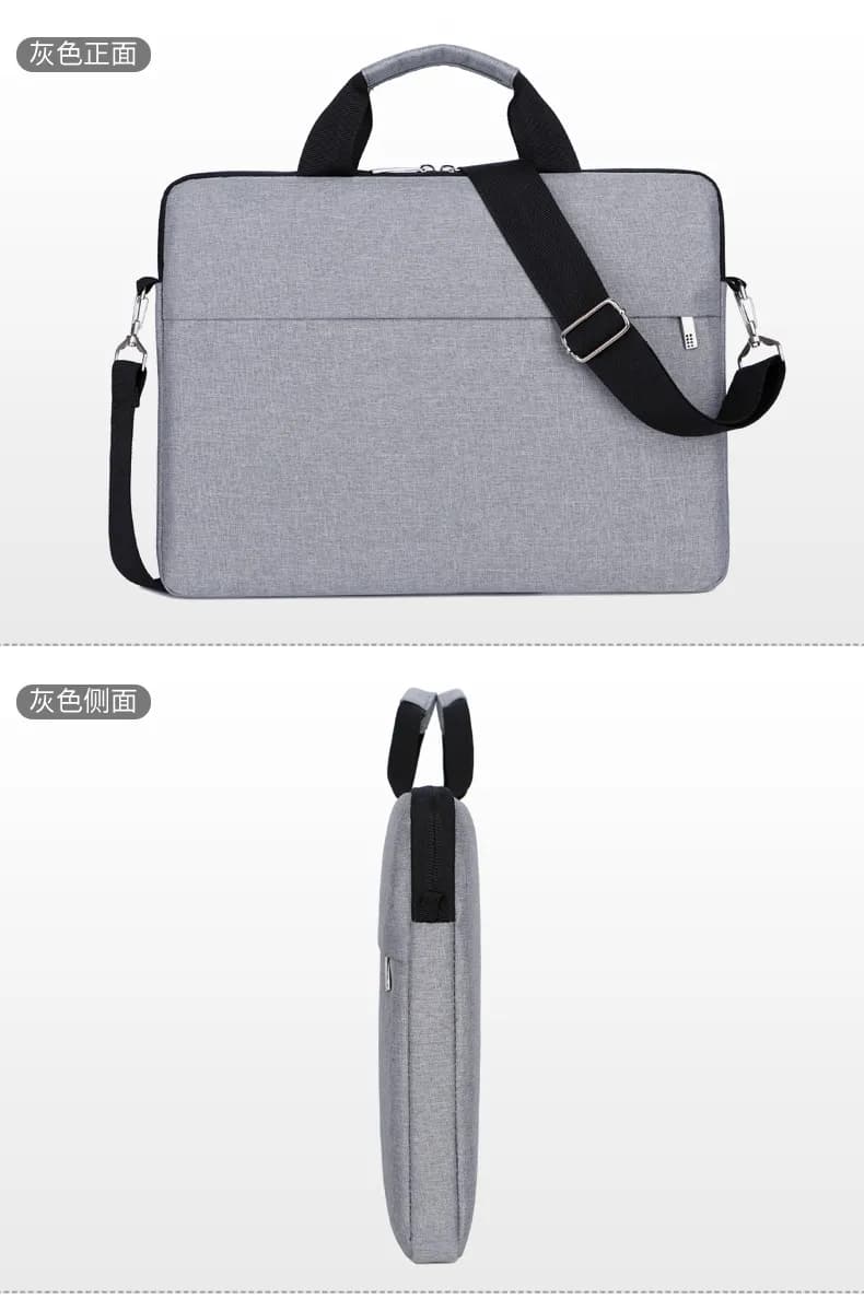 Okade B022 Laptop Bag 15.6 Inch Premium Protective Laptop Sleeve Bag for Daily Use - Grey
