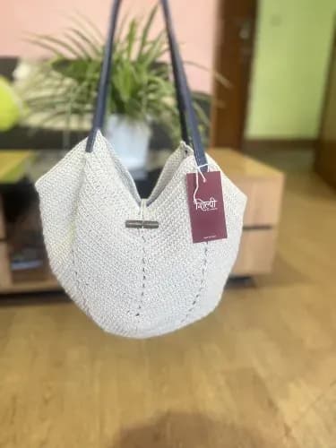 Crochet Bag - White