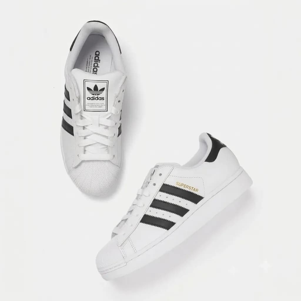 Superstar White And Black Sneakers / OG. Shoes For Men