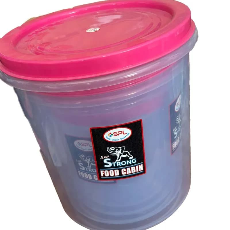 SPL Crystal Food Storage Container Set – 4 Pieces (3, 5, 7 & 10L)