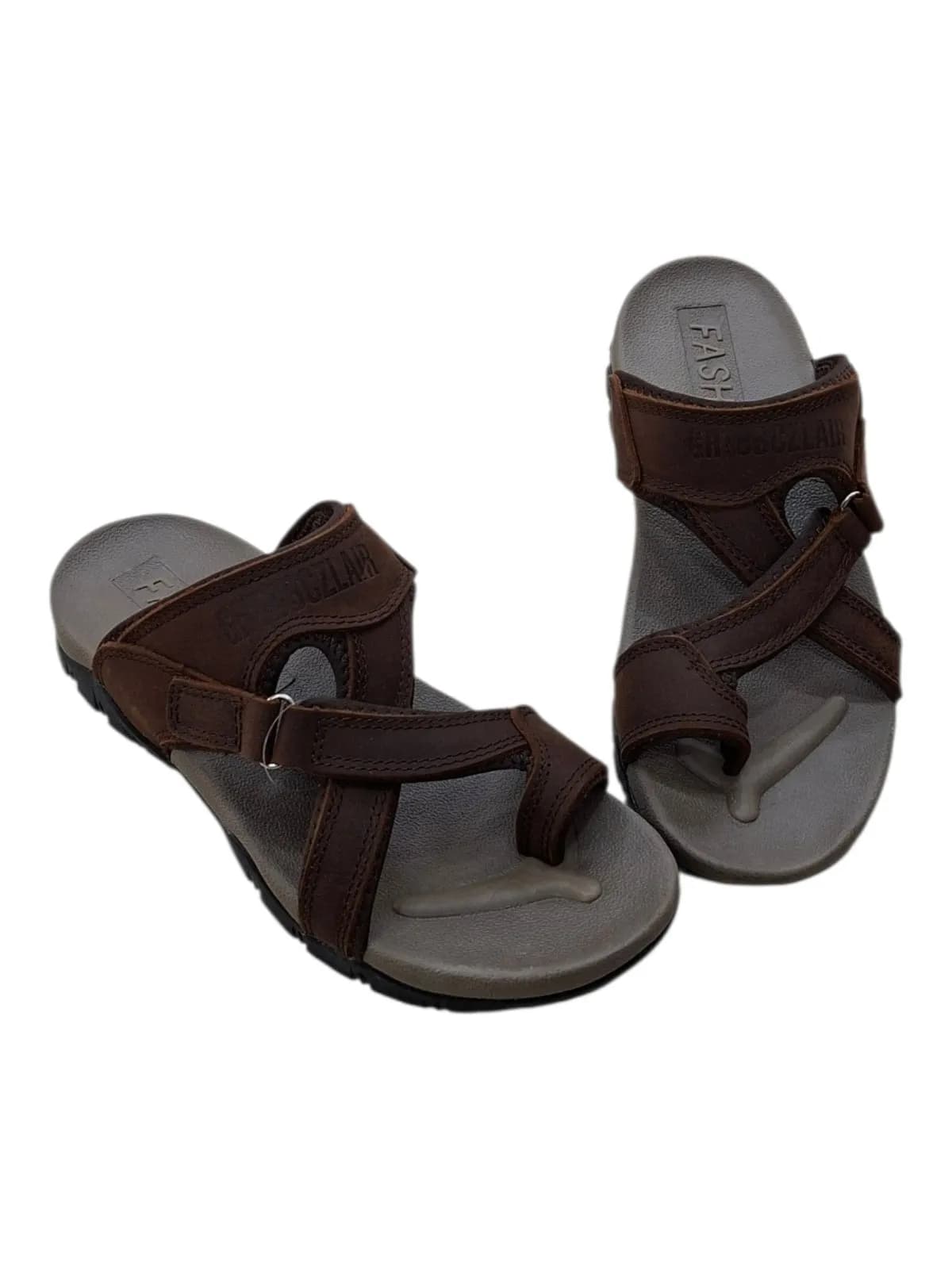 Genuine Leather Hiking Sandals For Men