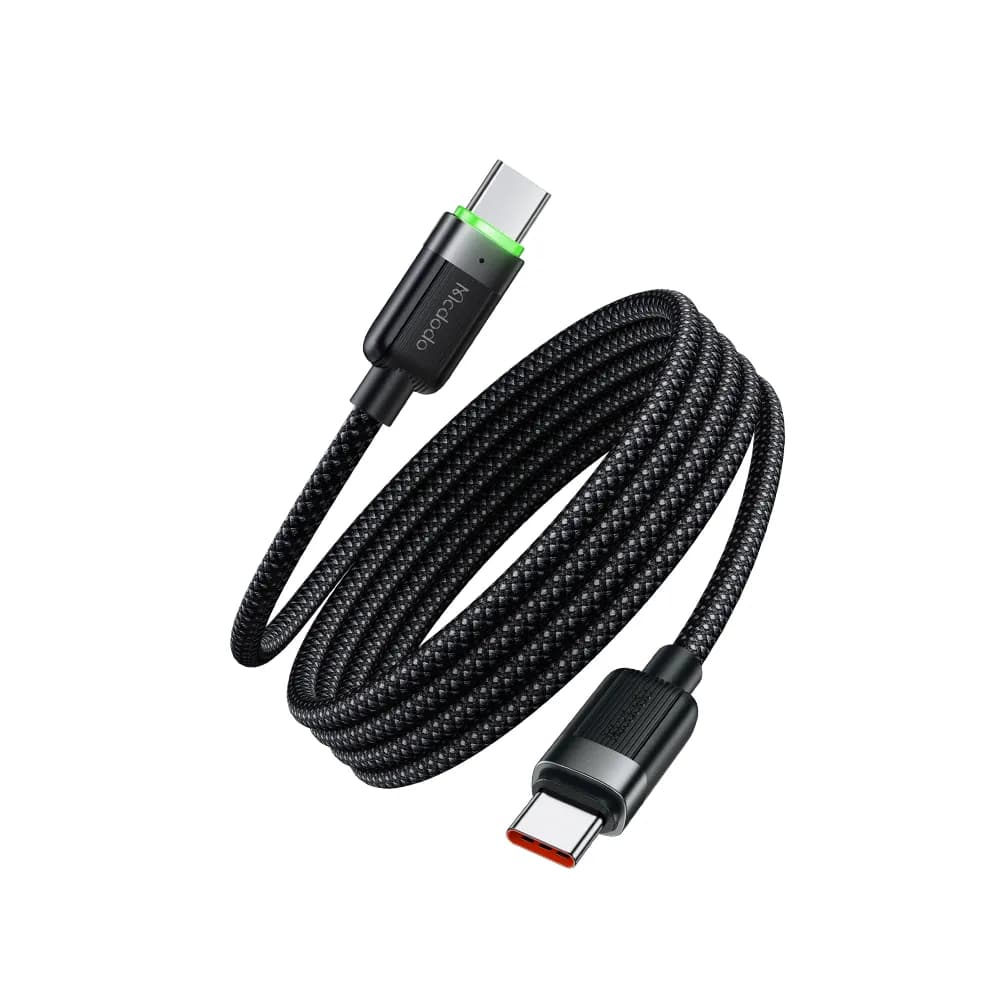 MCDODO USB-C To USB-C 60w Magnetic Self-Winding Data Cable 1.2M