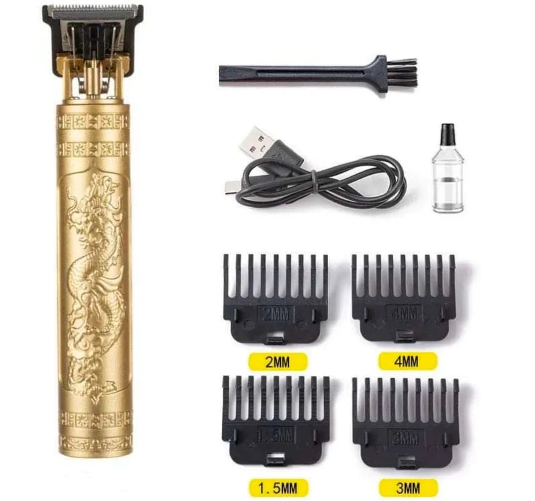 Vintage T9 Rechargeable Electric Hair Trimmer For Men