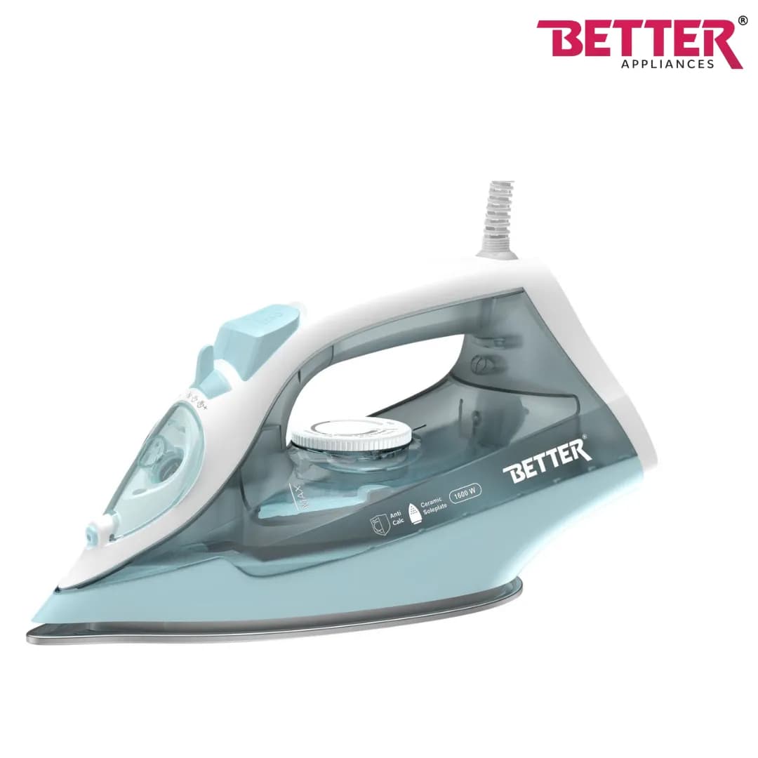 Better Delight 1600W Steam Iron - Blue